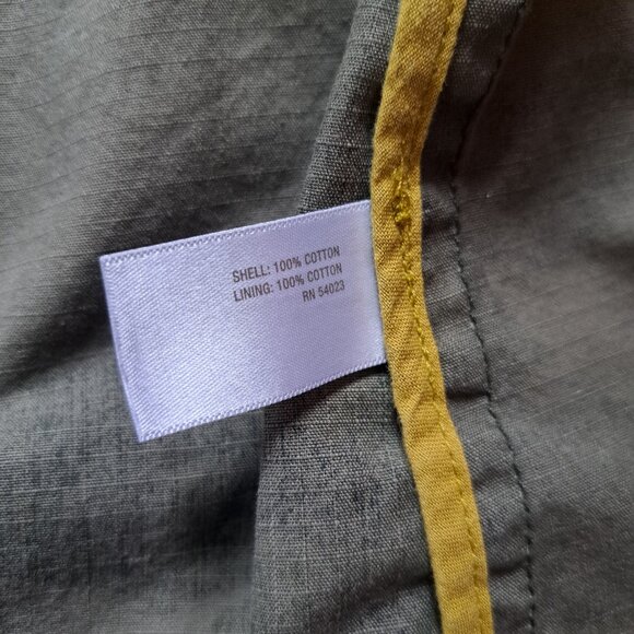 GUC Old Navy L green camouflage army jacket cargo utility chore camo - Picture 15 of 16